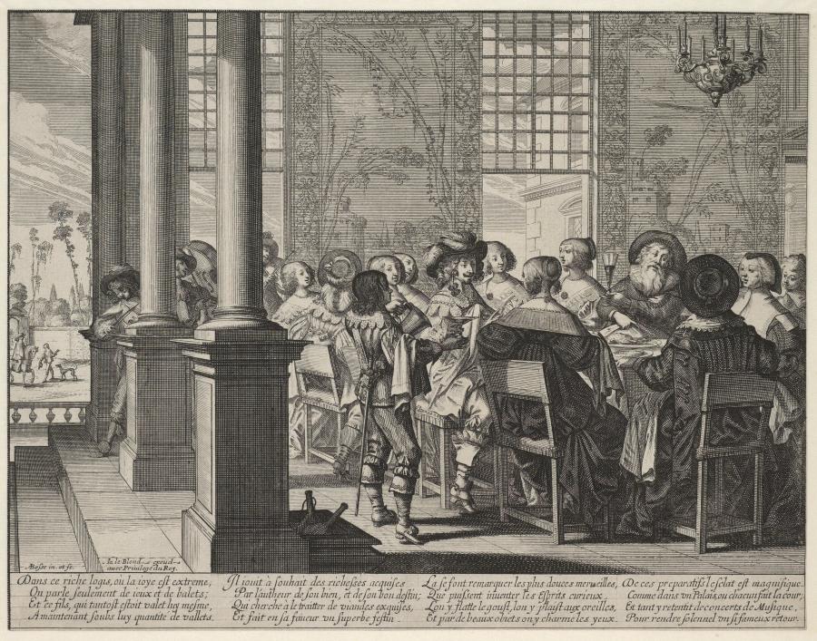 Het feestmaal na de thuiskomst van de verloren zoon