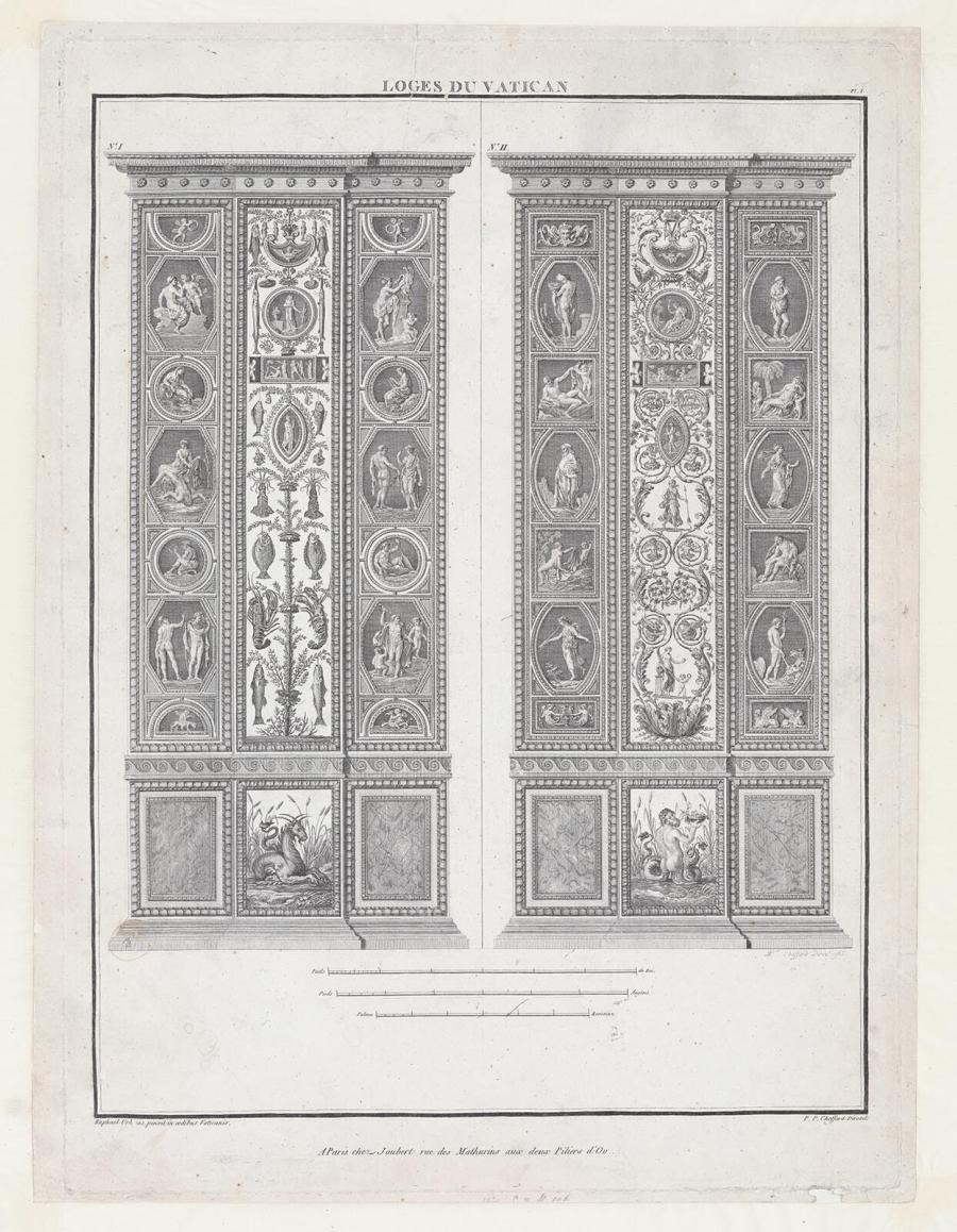 Mural Decorations in Raphael's Loggia in the Vatican