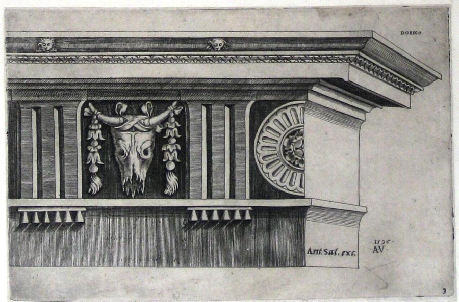 Dorisch entablement