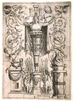 ornamentprent-met-isis