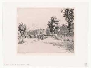 de-oever-van-de-quai-des-grands-augustins-parijs