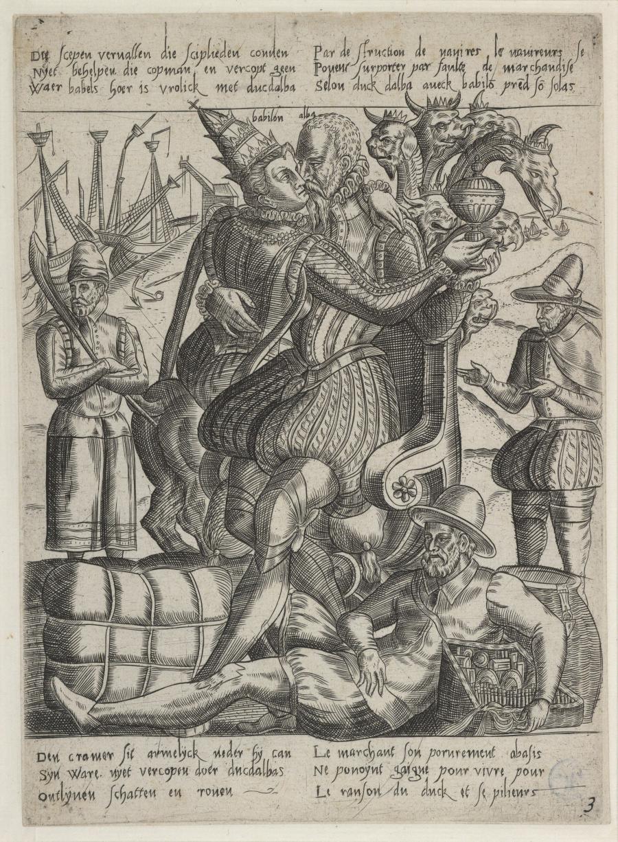 The Duke of Alba Courting the Whore of Babylon
