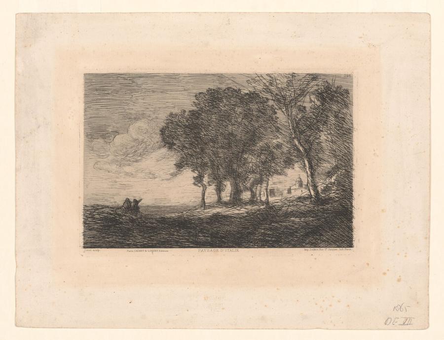 Paysage d'Italie (Italiaans landschap)