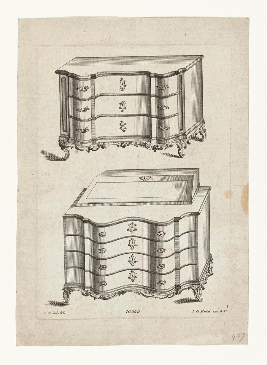 Two Chests of Drawers