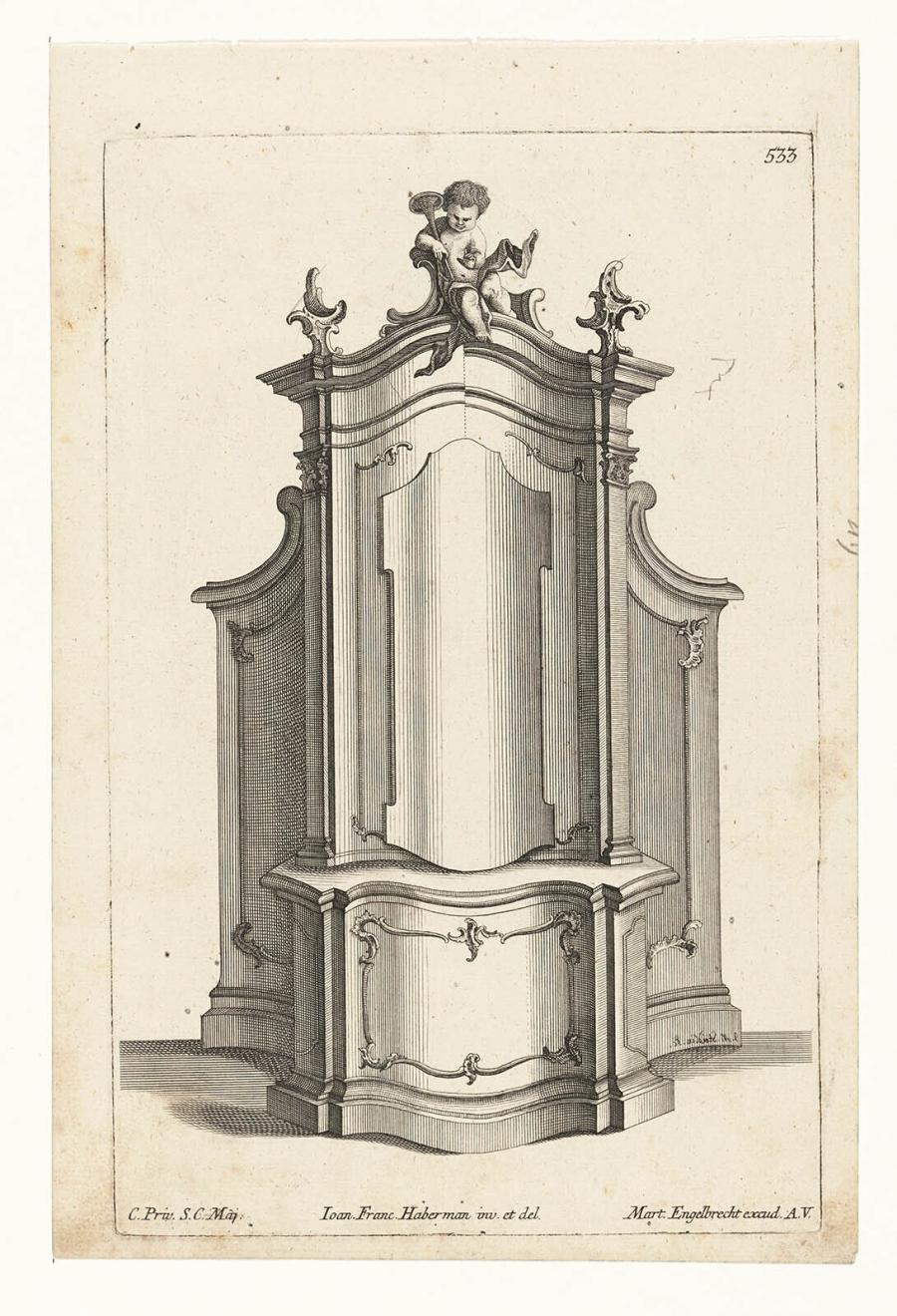 Sideboard with Putto