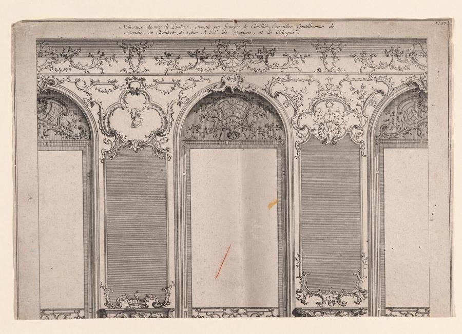 Wall Decoration with Three Windows