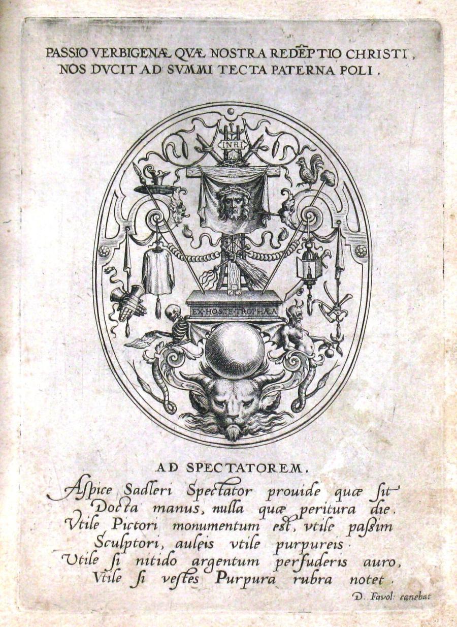 Titelprent: De passie van Christus