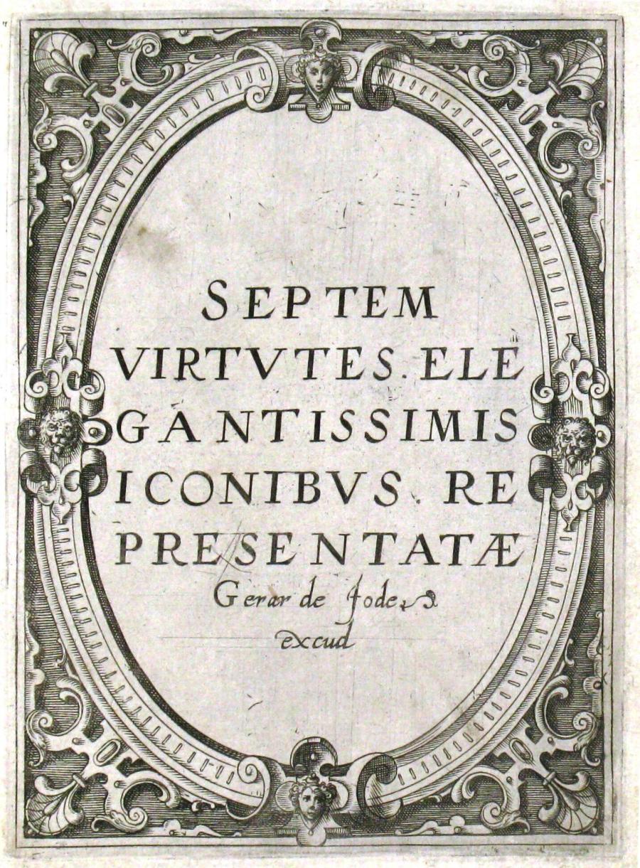 Septem virtutes elegantissimis iconibus representatae