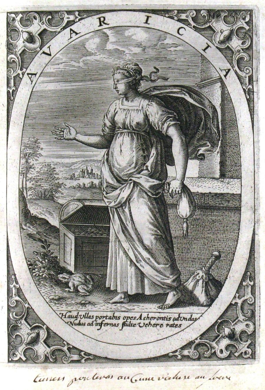 Avaricia (De gierigheid)