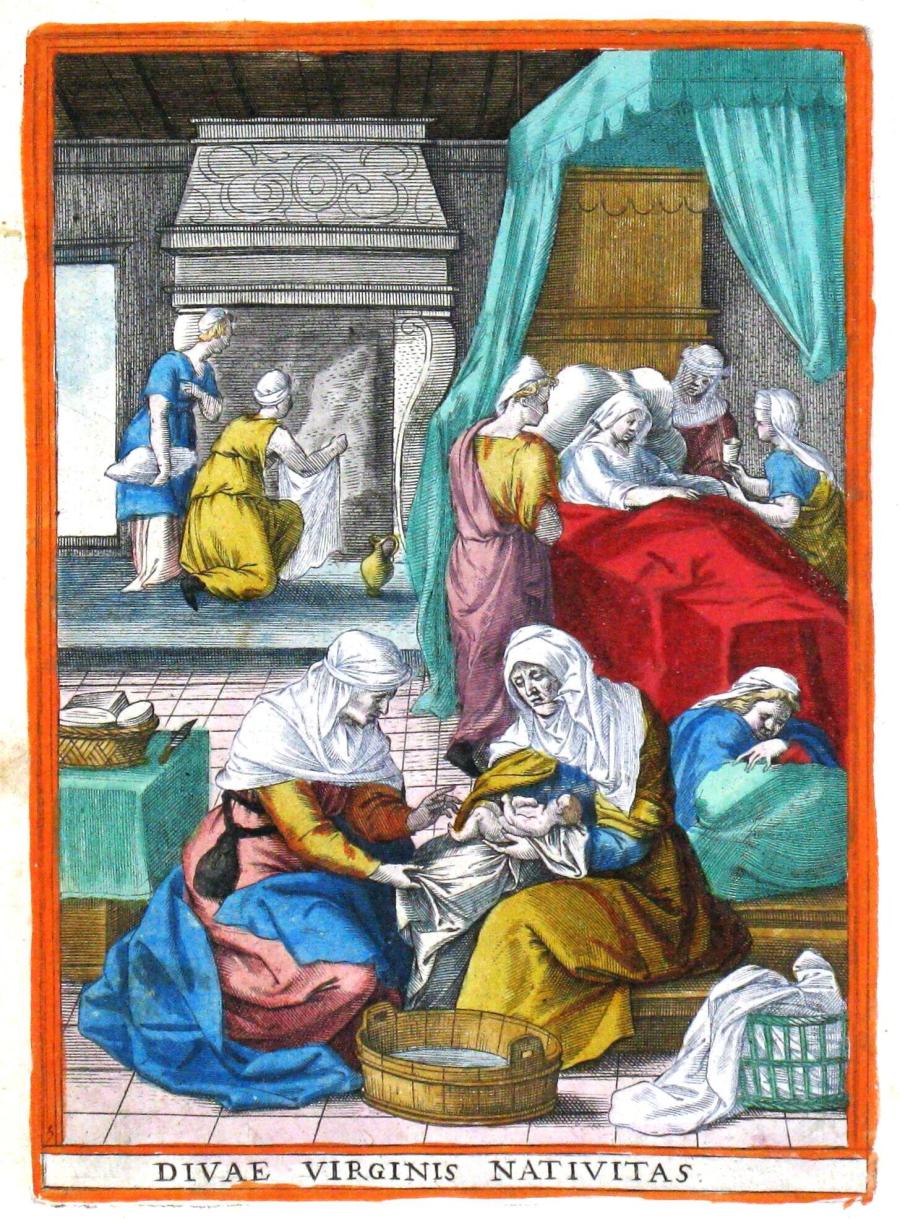 De geboorte van Maria
