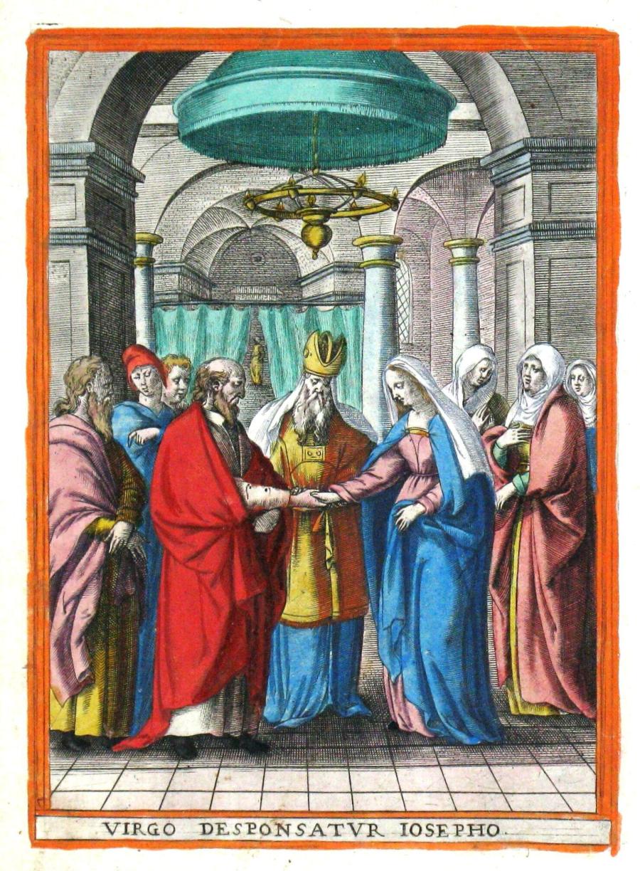 Het huwelijk van Maria