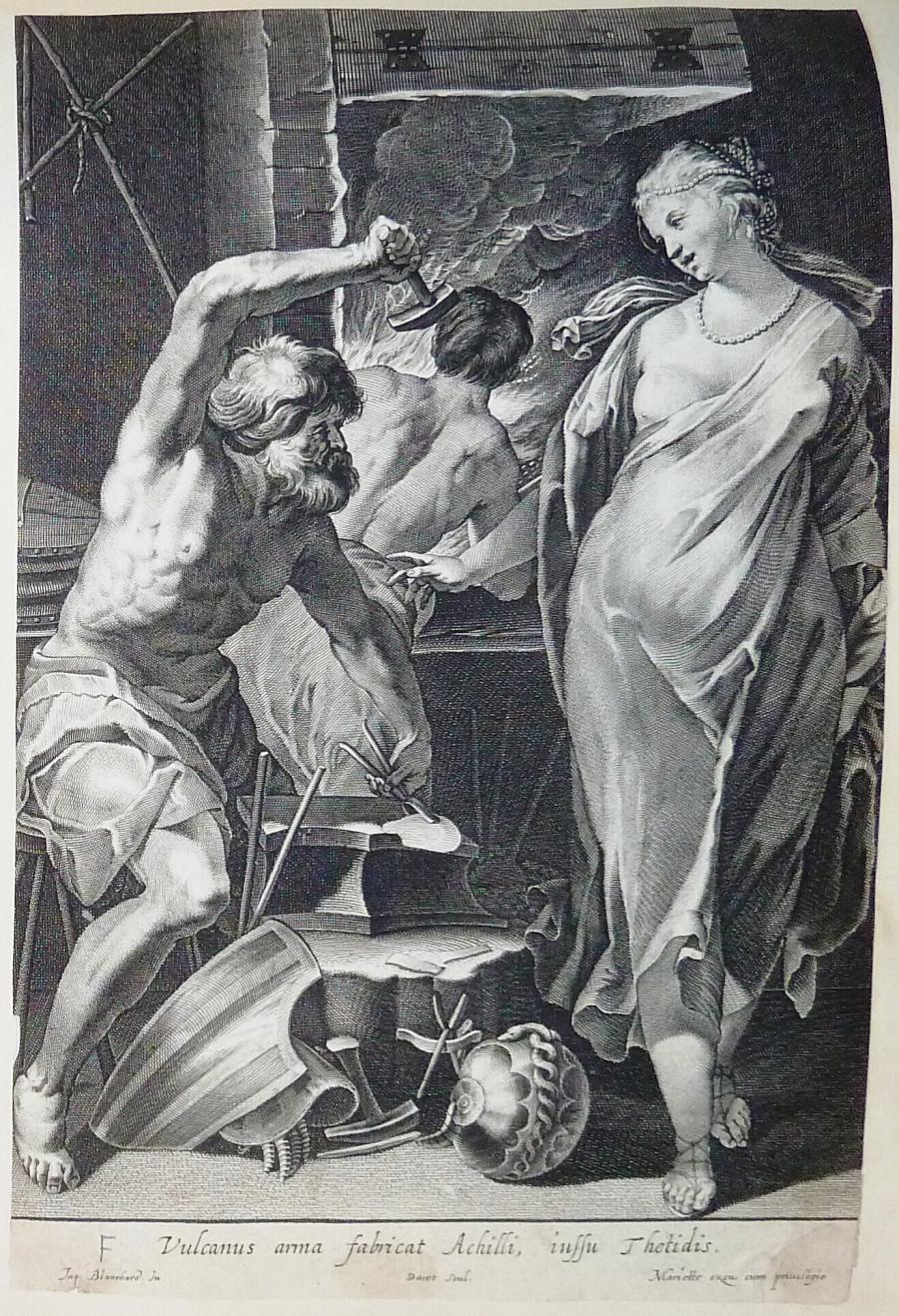 Thetis at the Forge of Vulcan