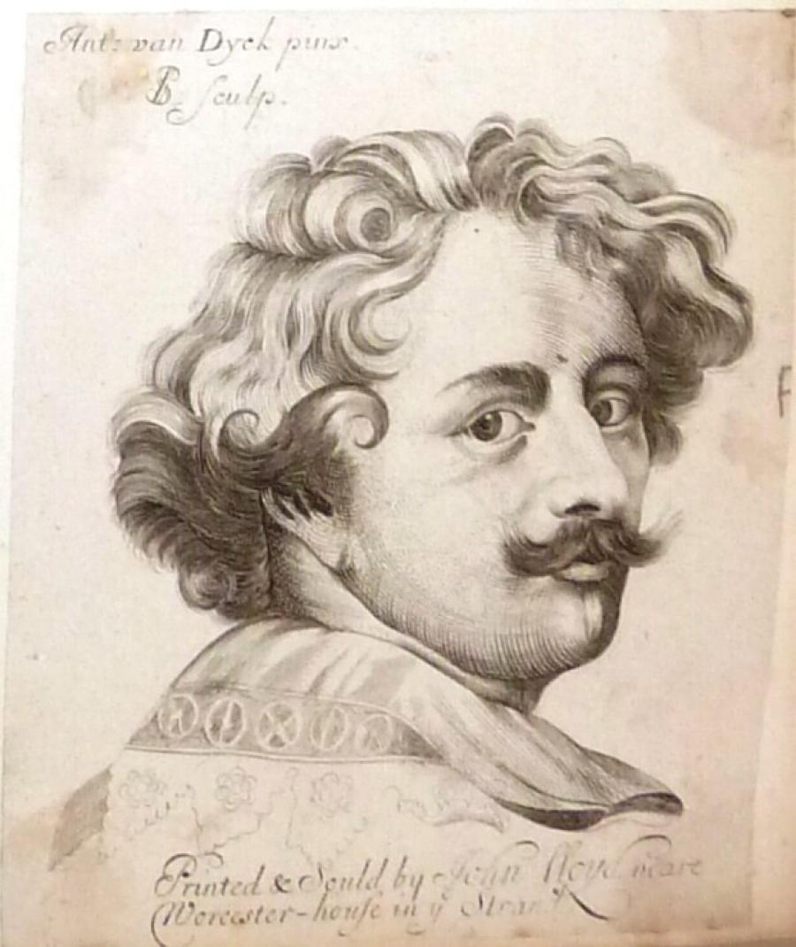Portret van Anthonie van Dyck