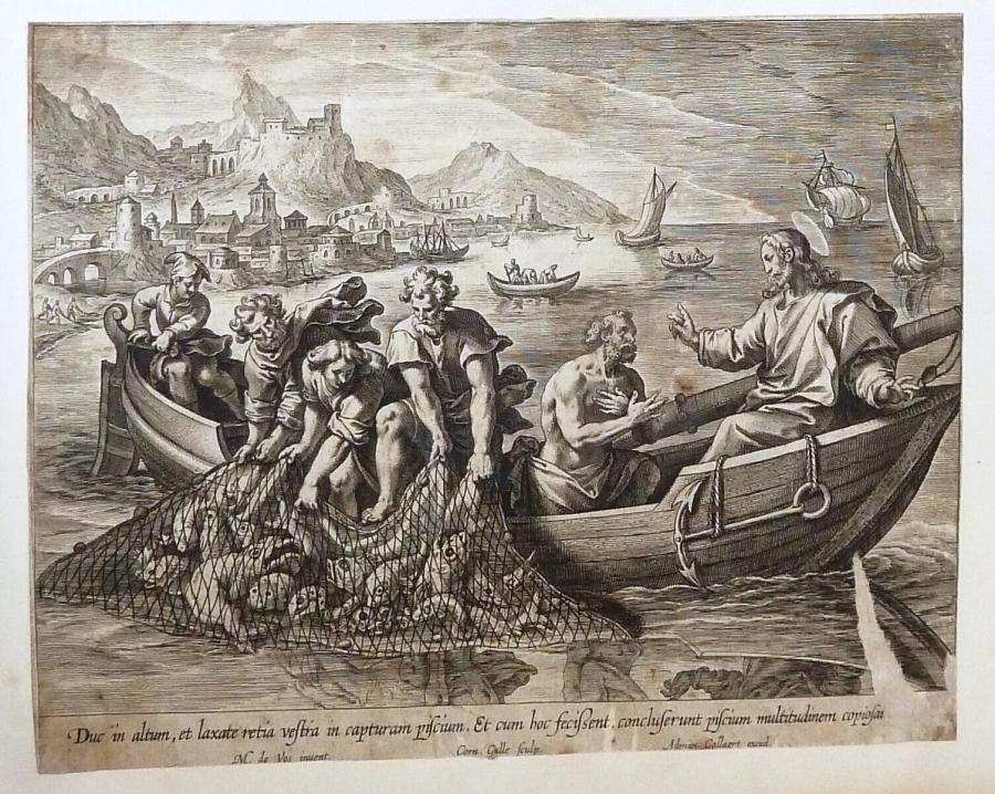 De wonderbaarlijke visvangst