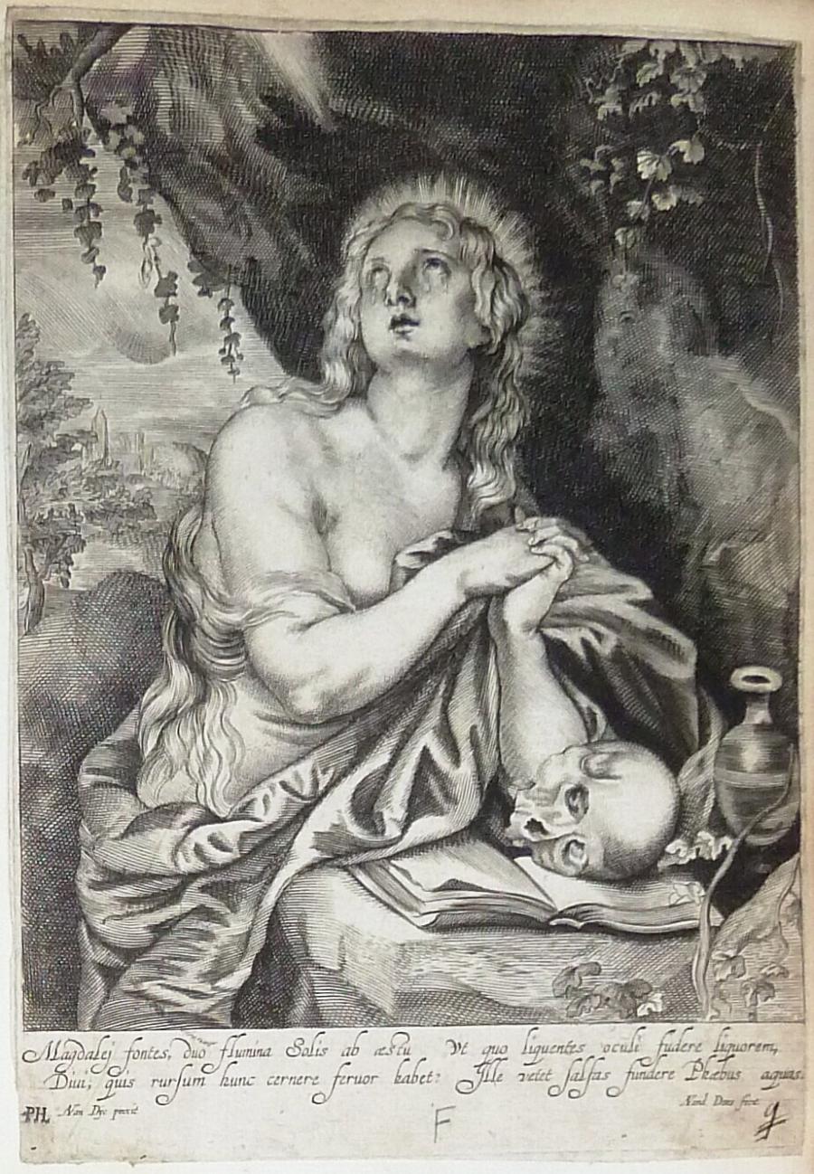 Maria Magdalena in de woestijn