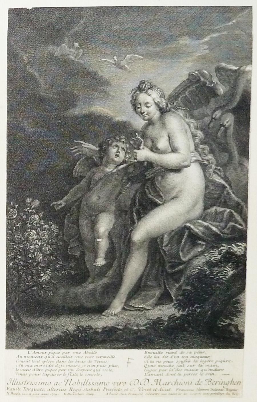 Venus with Cupid, Stung by a Bee