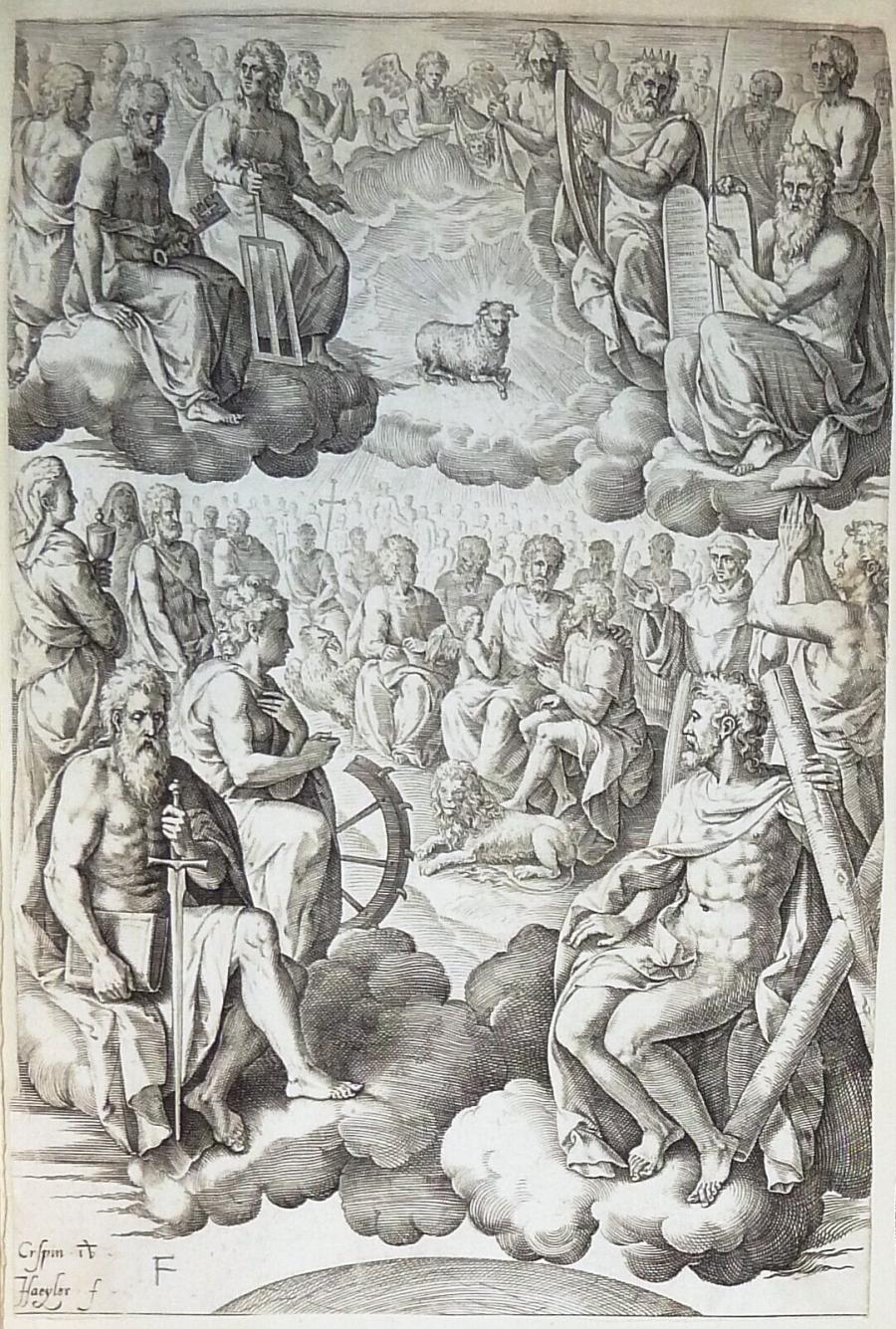 De aanbidding van het Lam Gods