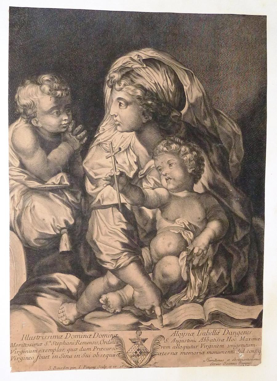The Virgin and Child with St John Baptist