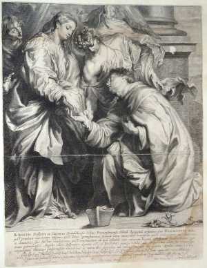 herman-jozef-knielt-voor-maria