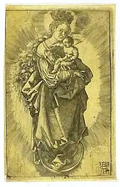 The Virgin with Child on a Crescent