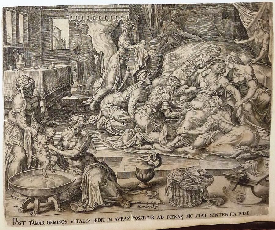 De geboorte van Peres en Zerach