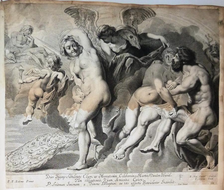 Ixion misleid door Juno