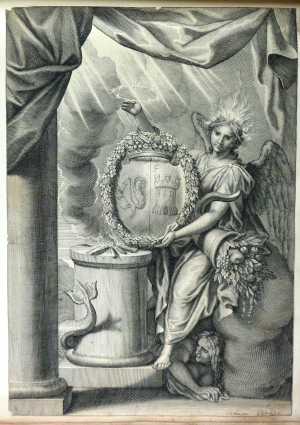 allegorical-figure-with-a-coat-of-arms-and-a-horn-of-plenty