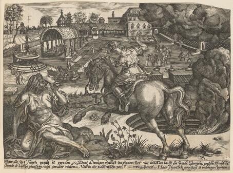 Allegorical scene