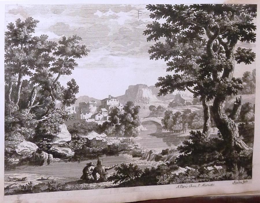 River Landscape with Two Figures in the Foreground