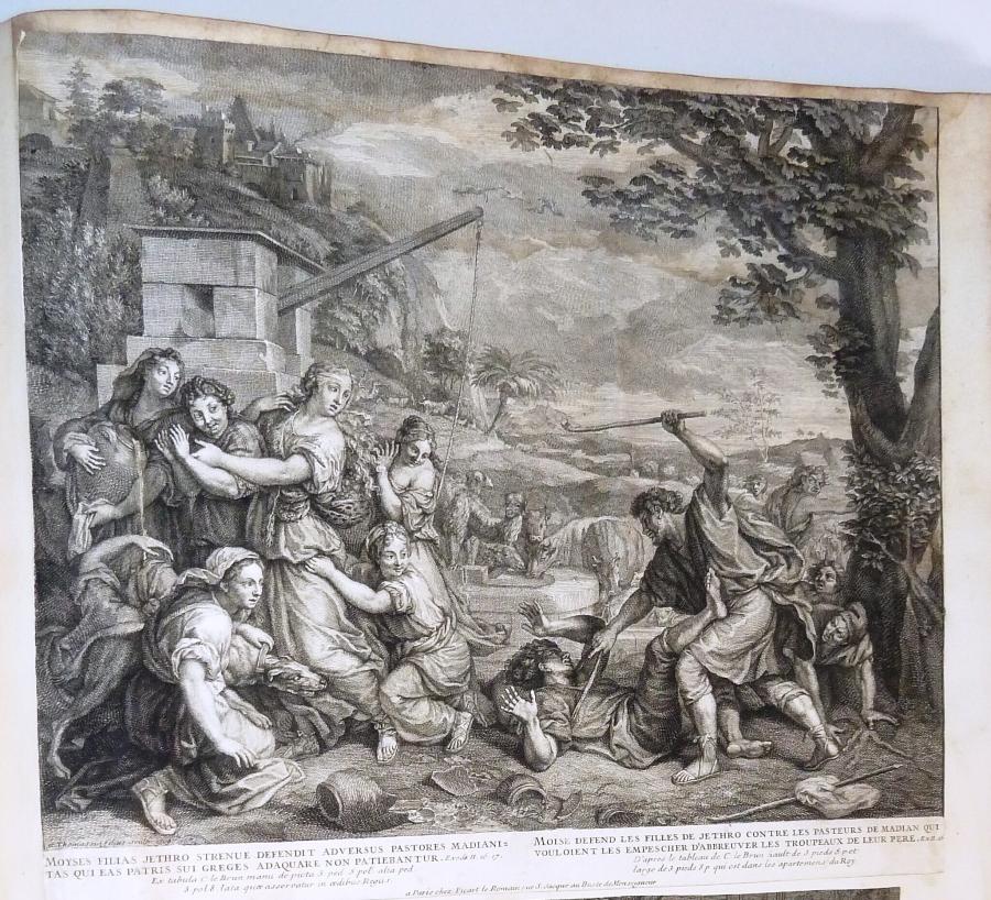 Moses Defending the Daughters of Jethro