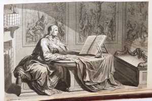 a-cleric-seated-at-a-desk
