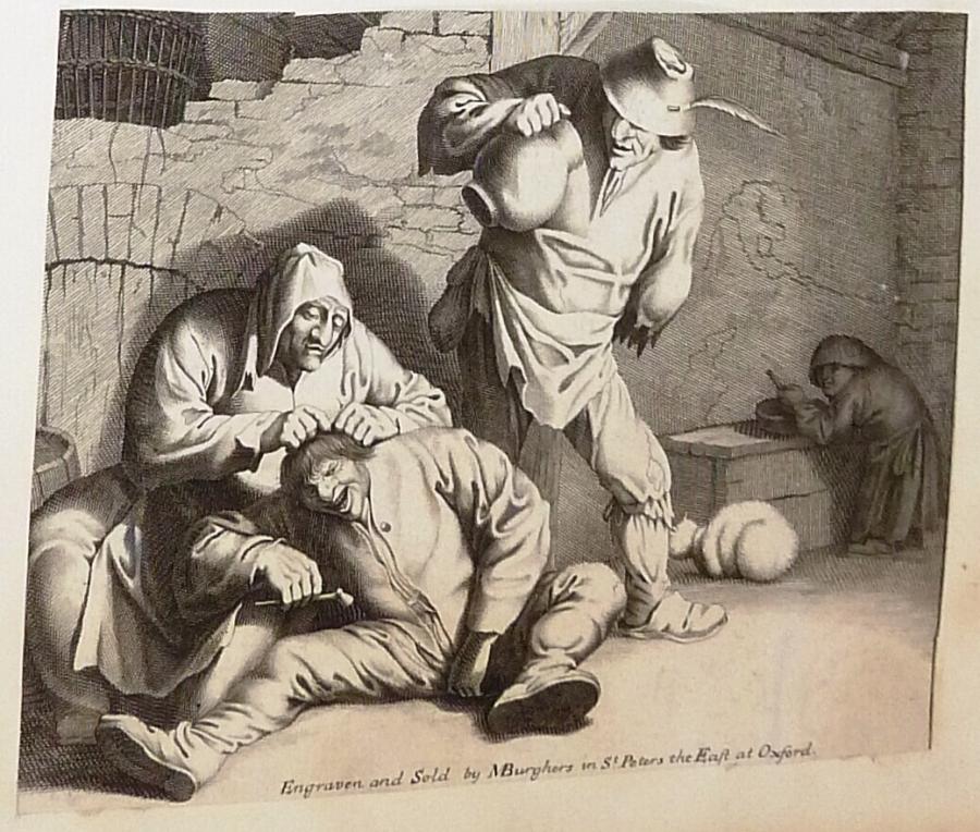Peasants in an Interior, with a Woman Delousing a Smoker
