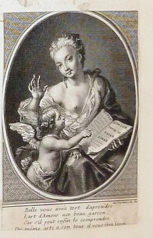 Vrouw met Amor
