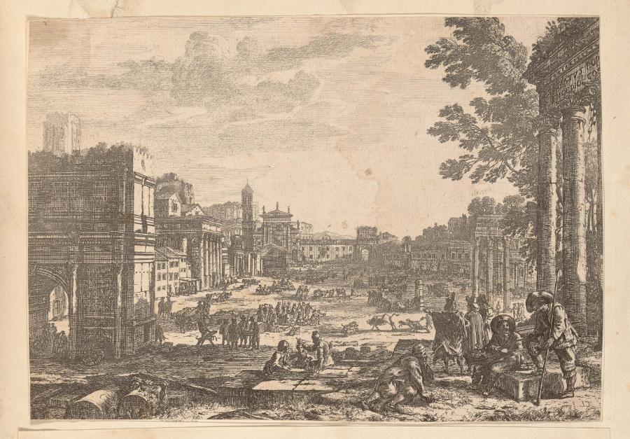 View of the Forum Romanum