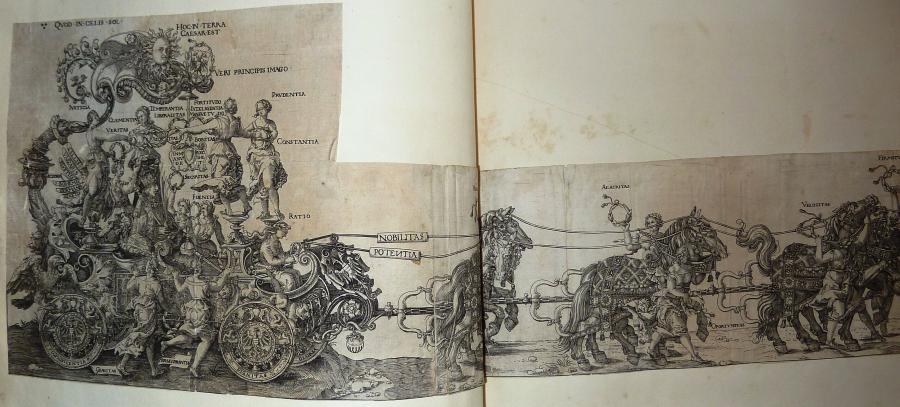 De grote triomfwagen van Maximiliaan