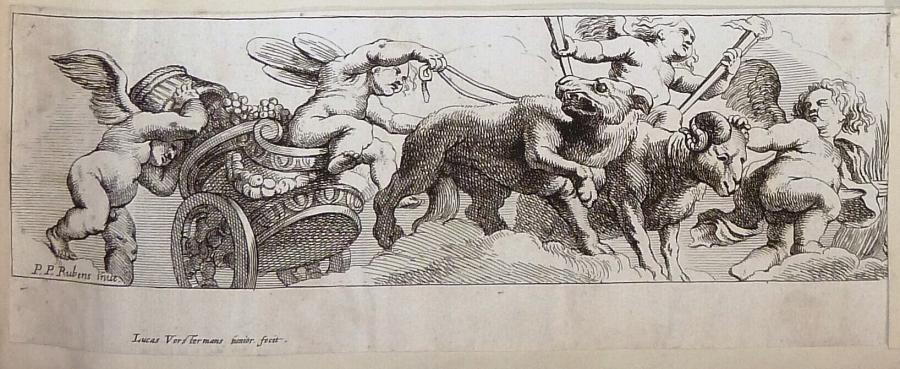 Frieze with Playing Putti