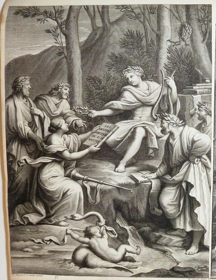 Title to the works op Pierre Le Moyne