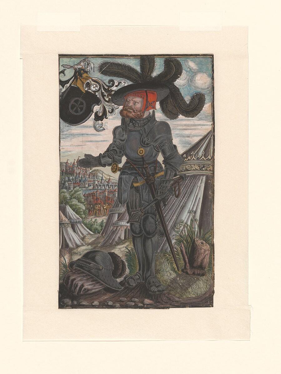Portret van Götz von Berlichingen