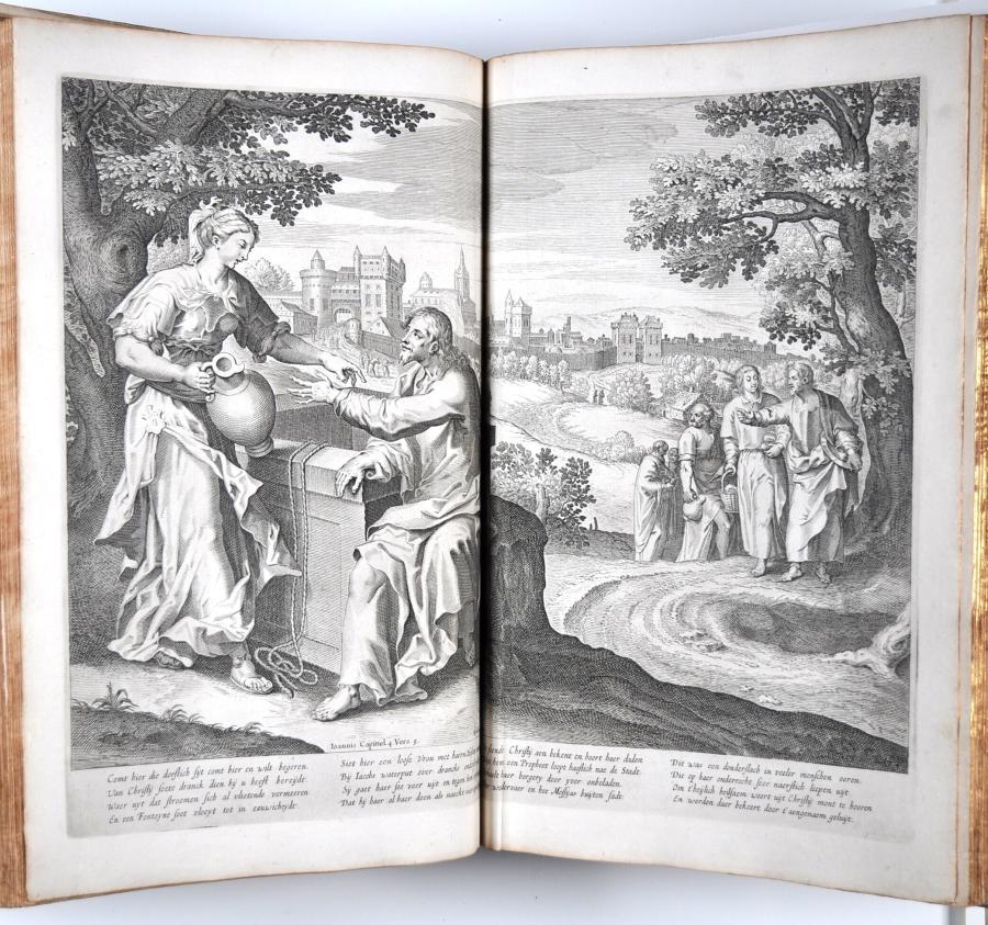 Christ and the woman from Samaria