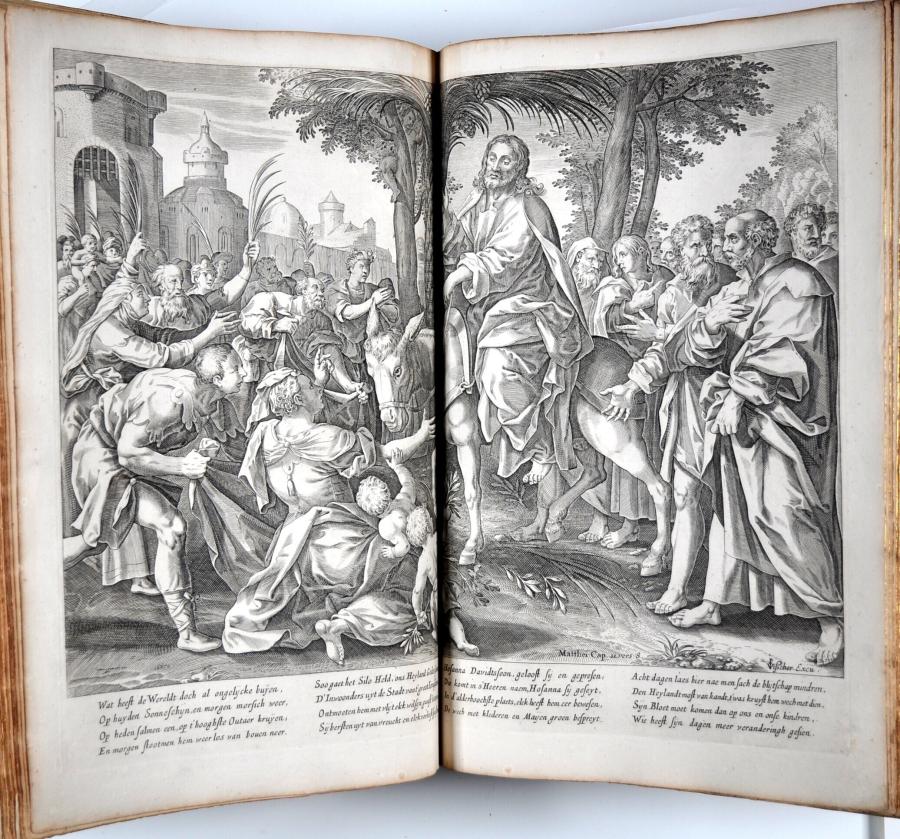 De intocht van Christus in Jeruzalem