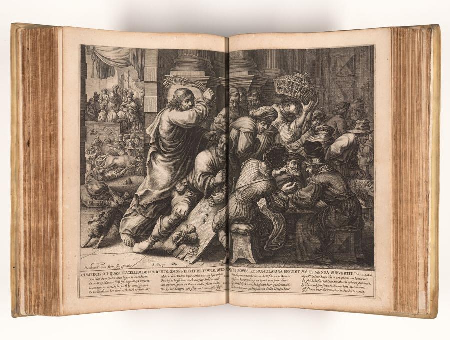 Christus verdrijft de geldwisselaars uit de tempel