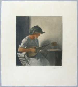de-mandolinespeelster