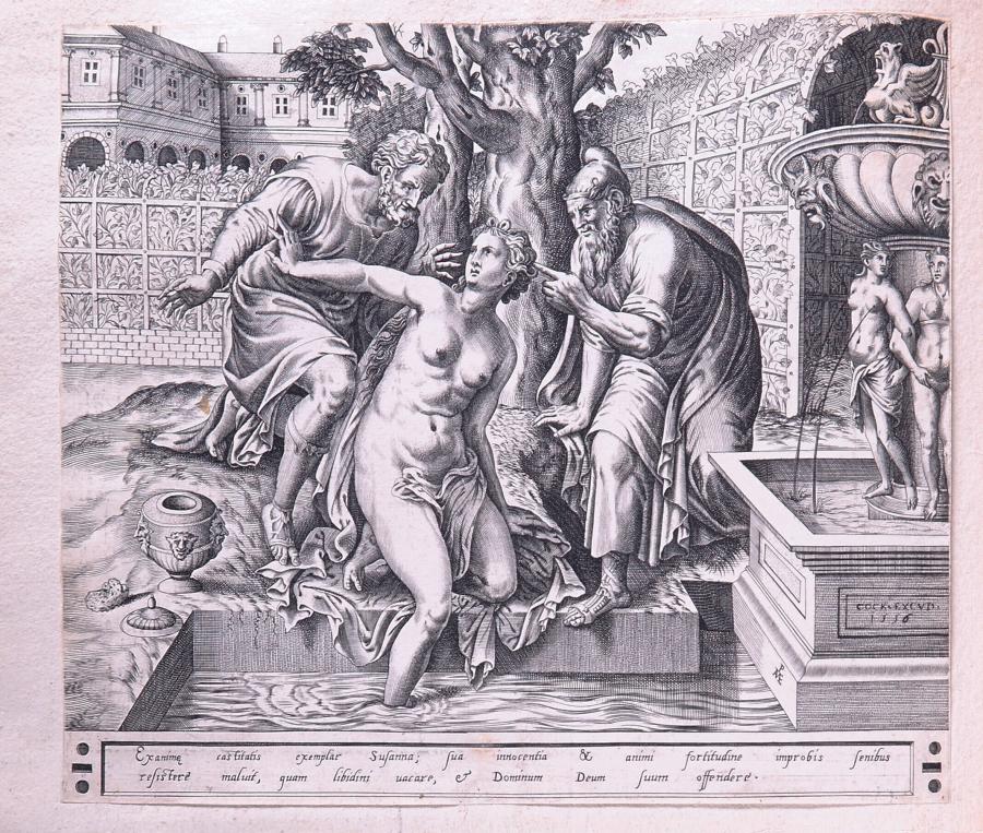 The Elders Making Advances towards Susanna