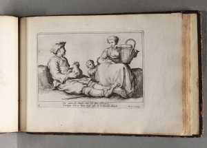 een-rustende-man-vrouw-en-kind