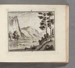 mountain-landscape-with-three-men-in-a-boat-on-a-lake