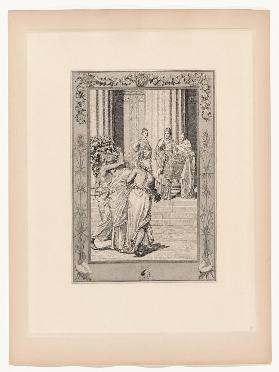 Psyche und Venus (Amor und Psyche, Opus Va, Bl. 10)
