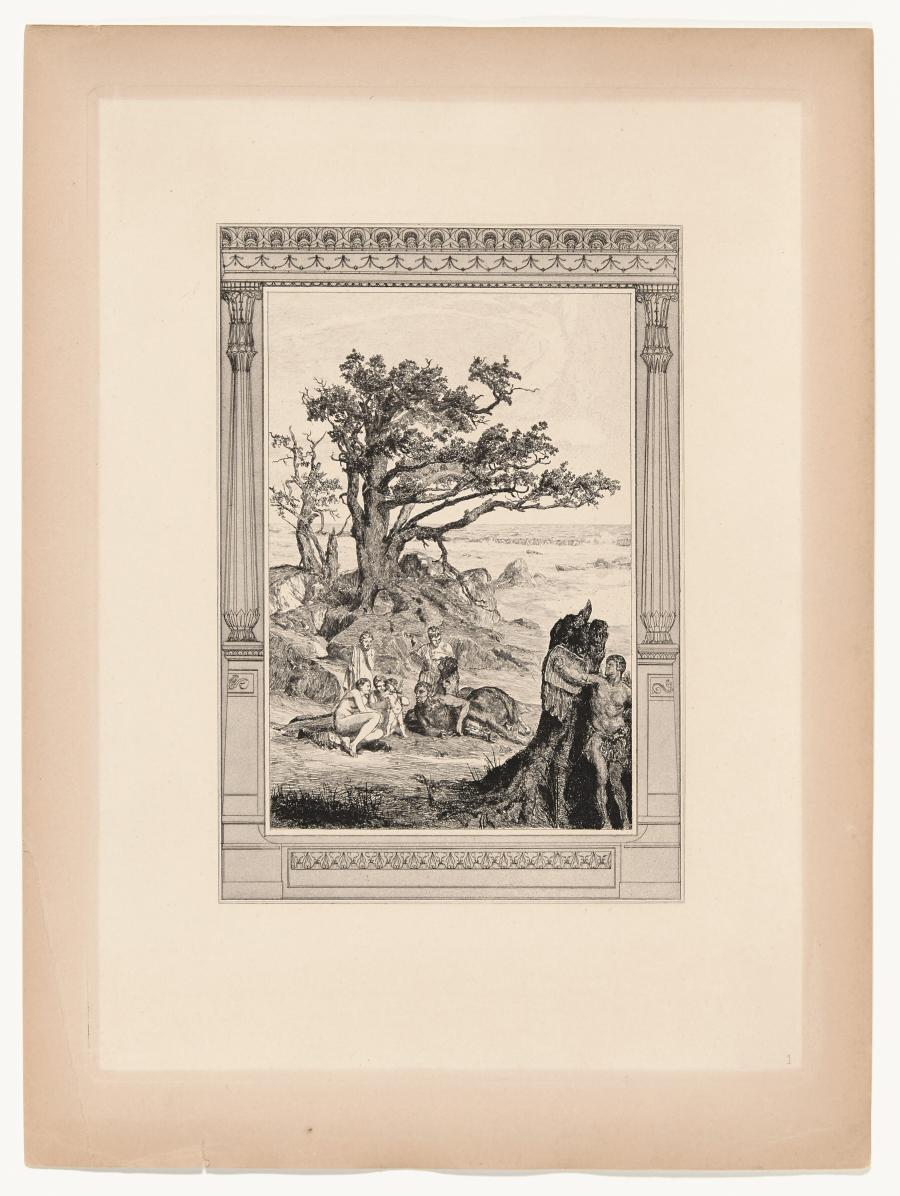 Die Jugend Amors (Amor und Psyche, Opus Va, Bl. 1)