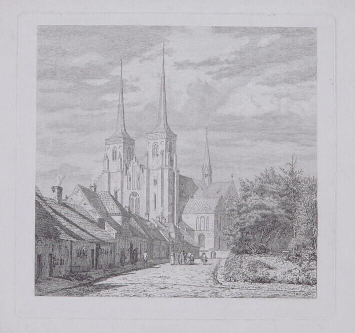 View on the Roskilde Cathedral