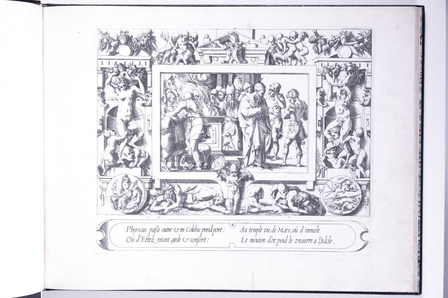 Phrixus offert de gouden ram aan Zeus