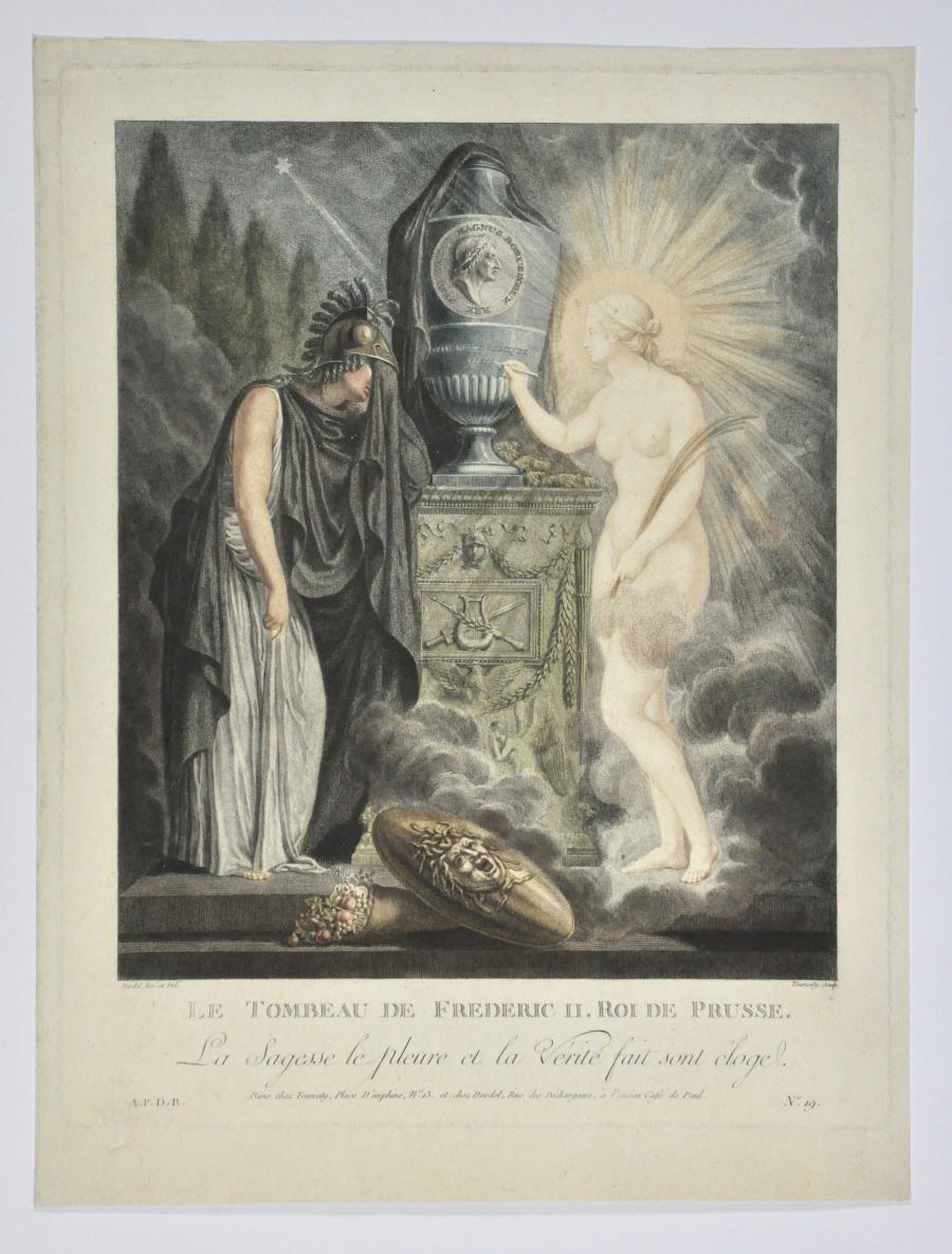 Le tombeau de Frédéric II, Roi de Prusse (Het graf van Frederik II, koning van Pruisen)